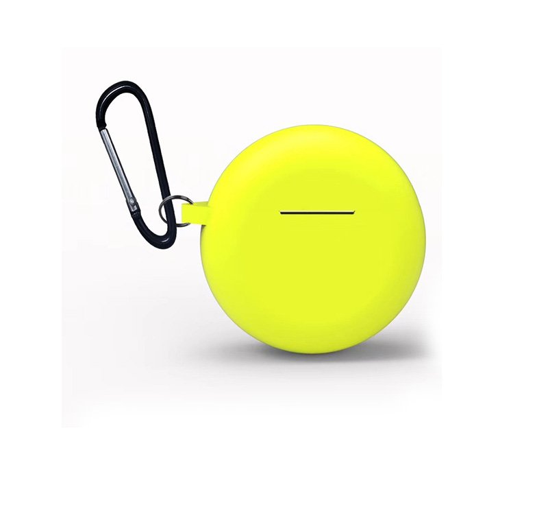 fgj (2) Protective Silicone For Huawei Freebuds3 Case with hook Yellow - UN-303 - Image 1