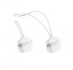Silicone Protective Case with strap set for AirPods Pro White - UN-307