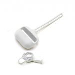 Silicone Protective Case with strap set for AirPods Pro White - UN-307 - Image 2