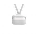 Silicone Protective Case with strap set for AirPods Pro White - UN-307 - Image 5