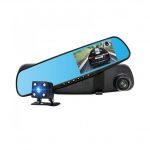 Car Mirror and Screen with front Camera & Back Camera - 0700