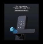 Smart Lock for all Doors that works with fingerprint, password, key and code and can be controlled through the mobile – B13 - Image 7