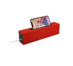 E33 Bluetooth Mini Portable Speaker – FM Radio – USB- Card Slot Compatible With All Devices Red Color
