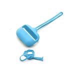 Silicone Protective Case with strap set for AirPods Pro Blue - UN-307 - Image 2