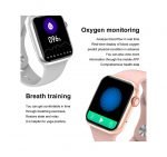 DT100 Smart Watch 44MM- Full touch screen- Measures Blood oxygen, Heart rate, Blood pressure, compatible with Android and IOS, Silver Color - Image 4