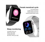 DT100 Smart Watch 44MM- Full touch screen- Measures Blood oxygen, Heart rate, Blood pressure, compatible with Android and IOS, Silver Color - Image 5