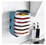 ⁦منظم تخزين الطعام الجانبي  مكون من 6 أطباق -  JL-2015⁩ - الصورة ⁦3⁩