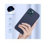 Back Cover For iphone 12 Pro Max - Dark Blue - Image 4