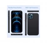 Back Cover For iphone 12 Pro Max - Black - Image 7