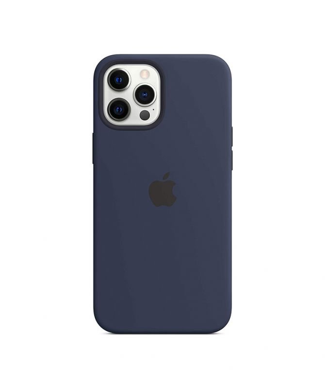 61iKvUuUV5L Back Cover For iphone 12 Pro Max - Dark Blue - Image 1