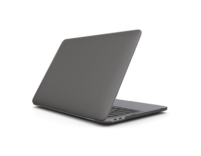 Dark-gray غطاء حماية فائق النحافة صلب متوافق مع أجهزة الماك بوك ريتينا 13 إنش A1425 / A1502 لون رمادي غامق - الصورة 1