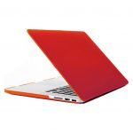 Protective Cover Ultra Thin Hard Shell 360 Protection For Macbook Pro Retina 15.4 inch A1398 – Hot Red Color
