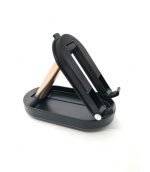 Desktop Foldable Stand For Mobile - FN01 - Black - Image 6