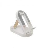 ⁦حامل مكتبي للموبايل قابل للطي متوافق مع جميع الأجهزة - FN01 - أبيض⁩ - الصورة ⁦5⁩