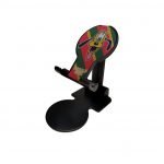 Desktop Foldable Stand For Mobile - MultiColor 11 - UN-53 - Black