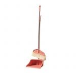 Broom and shovel with hand for easy cleaning - MN10 - Pink