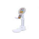 Desktop Foldable Stand For Mobile - MultiColor 2 - UN-53 - White