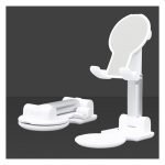 ⁦حامل مكتبي للموبايل قابل للطي متوافق مع جميع الأجهزة - UN-53 - أبيض⁩ - الصورة ⁦12⁩