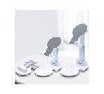 ⁦حامل مكتبي للموبايل قابل للطي متوافق مع جميع الأجهزة - UN-53 - أبيض⁩ - الصورة ⁦2⁩