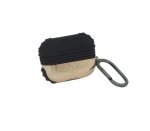 Protective Silicone AirPods Pro Case with hook Gold Color - UN-310