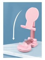 ⁦حامل مكتبي للموبايل قابل للطي متوافق مع جميع الأجهزة - UN-53 - زهري⁩ - الصورة ⁦4⁩