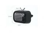 car air conditioning Diffuser - Small size 3.5 cm * 5 cm - Y-063 - Black - Image 4