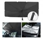 ⁦شماسة سيارة تمنع اشعة الشمس بشكل كامل مقاس 133 * 79 سم قابلة للطي مناسبة لجميع السيارات - PT500⁩ - الصورة ⁦6⁩