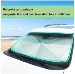 ⁦شماسة سيارة تمنع اشعة الشمس بشكل كامل مقاس 133 * 79 سم قابلة للطي مناسبة لجميع السيارات - PT500⁩ - الصورة ⁦11⁩