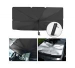 ⁦شماسة سيارة تمنع اشعة الشمس بشكل كامل مقاس 133 * 79 سم قابلة للطي مناسبة لجميع السيارات - PT500⁩ - الصورة ⁦2⁩