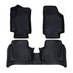 New shape 9D pedal for Skoda KAMIQ  GT 2020 (3 pieces)  / Black Color