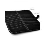 ⁦حامل مناديل ومنظم اسطوانات سي دي للسيارة يثبت في شماسة السيارة - AW-12 - لون أسود في أبيض⁩ - الصورة ⁦8⁩