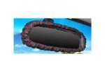 Decorative case for hand brake, gear stick and car mirror -AW-03 - Black & Red - Image 8