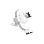 Wireless Charger Mobile holder For car compatible All mobile phones charge wireless - PL130 - White - Image 2