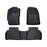 New shape 9D pedal for Toyota Corolla 2019/2020 (3 pieces) / Black color