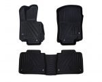 New shape 9D pedal for Mercedes GLE 2020 (3 pieces) Black color