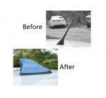 Ariel fin with transmitter booster to boost the radio signal for all cars - AT01 - Blue - Image 5