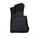 New shape 9D pedal for Mercedes GLC  2020-2021 (3 pieces) / Black color - Image 2