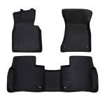 New shape 9D pedal for Mercedes S class  2014-2019 (3 pieces) / black color