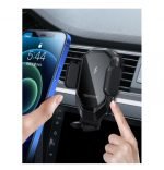⁦شاحن لاسلكي وحامل موبيل للسيارة 15 واط شحن سريع متوافق مع جميع الهواتف التى تشحن لاسلكي - OJD-73⁩ - الصورة ⁦8⁩