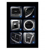 ⁦شاحن لاسلكي وحامل موبيل للسيارة 15 واط شحن سريع متوافق مع جميع الهواتف التى تشحن لاسلكي - OJD-73⁩ - الصورة ⁦2⁩