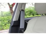 Leather car seat belt pouch suitable for all types of cars - RS01 - Grey