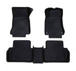 New shape 9D pedal for Mercedes GLA   2015-2019 (3 pieces) / Black color