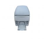 Car Console & Leather armrest two levels for storing things and 4 USB ports & Cup Holder , background, different levels of hand rest while driving, for all cars - CON-02 - Gray - Image 6