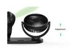 Car fan with child-safe design, double head, 360-degree rotation, powerful and quiet, works on car lighter - 3R-3009 - Image 7