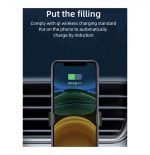 Wireless Charger Mobile holder For car compatible All mobile phones charge wireless - OJD-33 - Image 13