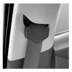 Magnetic stopper for car seat belt to install the belt as desired for all cars - TR100 - Black