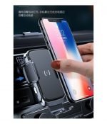 ⁦شاحن لاسلكي وحامل موبيل للسيارة 15 واط شحن سريع متوافق مع جميع الهواتف التى تشحن لاسلكي - OJD-51⁩ - الصورة ⁦4⁩