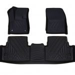 New shape 9D pedal for Peugeot 4008  2017-2020 (3 pieces) / Black Color