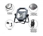 Portable LED Light 1100 lumens 15W powered by lighter in the Car or Batteries - AM17-1716A - Image 8