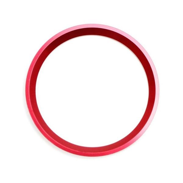 غطاء لتزيين طارة القيادة لمرسيدس  New E Class  2016-2019 / لون احمر